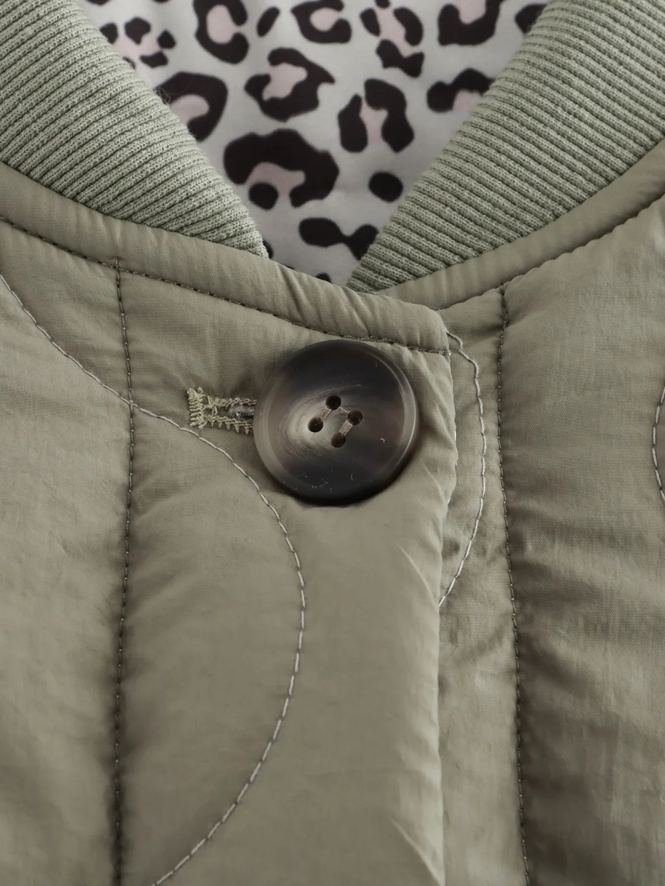 Veste imprimé léopard pour femme, à la mode