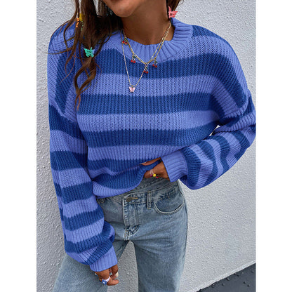Pull Rayures Enchantées décontracté